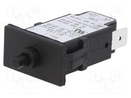 Circuit breaker; Urated: 240VAC; 48VDC; 1.6A; SPST; Poles: 1; MCB 