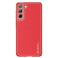 Dux Ducis Yolo elegant cover made of ecological leather for Samsung Galaxy S22 red, Dux Ducis