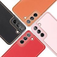 Dux Ducis Yolo elegant cover made of ecological leather for Samsung Galaxy S22 + (S22 Plus) orange, Dux Ducis