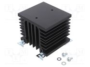 Heatsink: extruded; L: 103mm; W: 90mm; H: 80mm; 0.97K/W; aluminium CARLO GAVAZZI