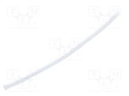 Insulating tube; PTFE; natural; -65÷260°C; Øint: 1.62mm ALPHA WIRE