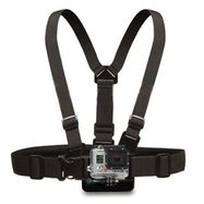 Chest Mount - Chest Harness for GoPro SJCAM Sports Cameras - Black, Hurtel