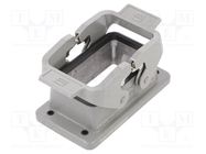 Enclosure: for HDC connectors; Han® B,Rear Fit; size 10B; IP65 HARTING