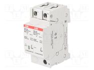 Surge arrester; Type 2; Poles: 1+N; In 8/20us: 40kA; -40÷80°C; IP20 ABB