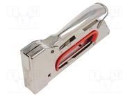 Stapler; recoilless; Mat: steel; manual; for industrial use RAPID