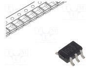 IC: digital; NOT; Ch: 1; CMOS; SMD; SC70-5; 1.65÷5.5VDC; -40÷125°C TEXAS INSTRUMENTS