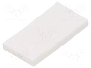 Holder; self-adhesive; polyamide; UL94V-2; natural; Ht: 4.1mm HELLERMANNTYTON