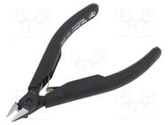 Pliers; side,cutting; ESD; blackened tool; H: 0.8mm; 110mm LINDSTRÖM