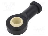 Ball joint; Øhole: 25mm; M25; 2; right hand thread,inside; L: 124mm IGUS