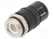 Cable gland; HSSV Kombi; Application: for braids; IP65; black HELUKABEL