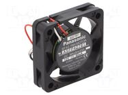 Fan: DC; axial; 12VDC; 40x40x10mm; 9.6m3/h; 24.5dBA; ball; 6500rpm PANASONIC