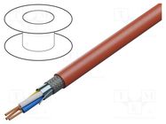 Wire; 3x20AWG; CC Link; stranded; Cu; PVC; red; 305m; 300V; 1000ft BELDEN