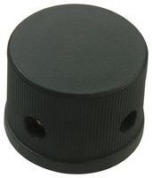 ROUND KNURLED KNOB, 6.35MM