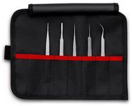 KNIPEX 92 00 02 Precision Tweezers Set 5 parts 