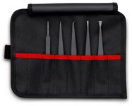 KNIPEX 92 00 05 ESD Plastic Tweezers Set ESD 5 parts 