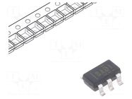 Diode: TVS array; 7V; 3A; unidirectional; SOT23-6; Ch: 2; ESD TEXAS INSTRUMENTS