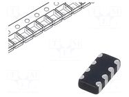 Ferrite: bead; array; Imp.@ 100MHz: 600Ω; SMD; 0.1A; 1206; R: 0.45Ω MURATA