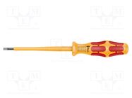 Screwdriver; insulated; slot; 3,5x0,6mm; Blade length: 100mm 