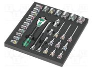 Wrenches set; 6-angles,hex key,socket spanner; 31pcs. WERA