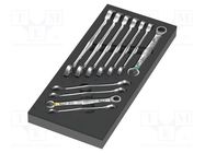 Wrenches set; combination spanner,with ratchet; Joker 6000 