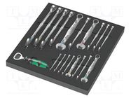 Wrenches set; combination spanner; Joker 6003; 19pcs. 