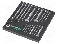 Wrench-set; combination spanner; Joker 6003; 19pcs. WERA