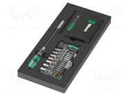 Kit: general purpose; in a foam tray; 57pcs. WERA