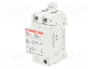 Surge arrester; Type 2+3; Poles: 1+N; In 8/20us: 20kA; -40÷80°C ABB