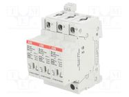 Surge arrester; Type 1+2; Poles: 3; In 8/20us: 80kA; -40÷80°C; IP20 ABB