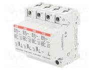 Surge arrester; Type 1+2; Poles: 3+N; In 8/20us: 80kA; -40÷80°C ABB