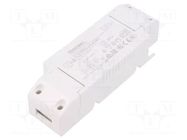 Power supply: switching; LED; 40W; 23÷39VDC; 1050mA; 198÷264VAC TRIDONIC