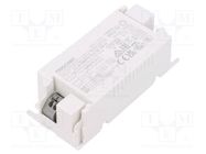 Power supply: switching; LED; 21W; 30÷42VDC; 500mA; 198÷264VAC TRIDONIC