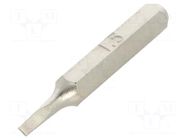 Screwdriver bit; slot; 1.5x0.3mm; Kind: precision BETA