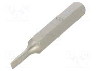 Screwdriver bit; slot; 1,8x0,35mm; Overall len: 27mm BETA