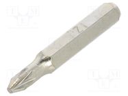 Screwdriver bit; Pozidriv®; PZ1; Overall len: 27mm BETA