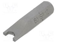 Screwdriver bit; spanner; SP12; Overall len: 25mm BETA