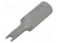 Screwdriver bit; spanner; SP4; Overall len: 25mm BETA