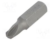 Screwdriver bit; Torq-Set®; TS1; Overall len: 25mm BETA