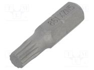 Screwdriver bit; spline (12-angles); XZN M5; Overall len: 25mm BETA