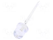 LED; red/yellow-green; 8mm; 30°; Front: convex; 2.1÷2.6/2.1÷2.6VDC OPTOSUPPLY