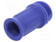 Enclosure for connectors: circular; IP67,IP6K9K; for cable; M25 HARTING