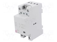 Contactor: 4-pole installation; 25A; 230VAC; NC x2 + NO x2; R ETI POLAM