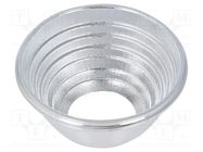 Spotlight; round; metal; 54÷74°; Mounting: glue; Colour: silver LEDIL