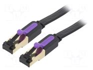 Patch cord; RJ45 plug,both sides; U/FTP; 7; stranded; Cu; PVC; 15m VENTION