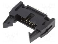 Connector: IDC; socket; male; PIN: 12; straight; THT; 2.54mm; 2x6 ADAM TECH
