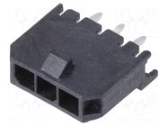 Connector: wire-board; socket; male; PIN: 3; Micro-Fit 3.0; 3mm; 5A MOLEX