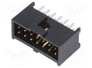 connector C-Grid Shrd Hdr DR Vt Au-E 14/14 MOLEX