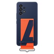 Samsung strap silicone cover case cover for Samsung galaxy a53 5g navy blue (ef-ga536tnegww), Samsung