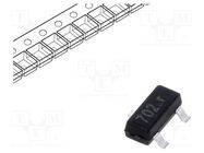 Transistor: N-MOSFET; unipolar; 60V; 0.36A; Idm: 1.8A; 0.35W 