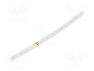 LED tape; white warm; 2835; LED/m: 72; 8mm; white PCB; IP20; 3W/m WISVA OPTOELECTRONICS